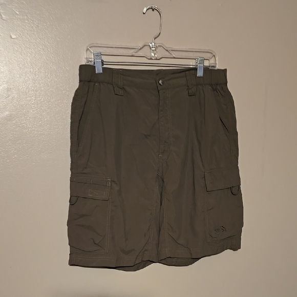 The North Face Cargo Shorts Green‎ Mens Size Medium - Picture 1 of 4